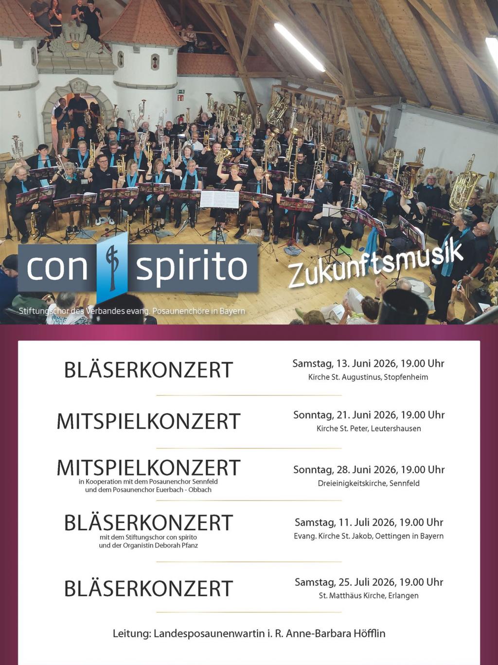 Plakat A3 2026-Konzerte